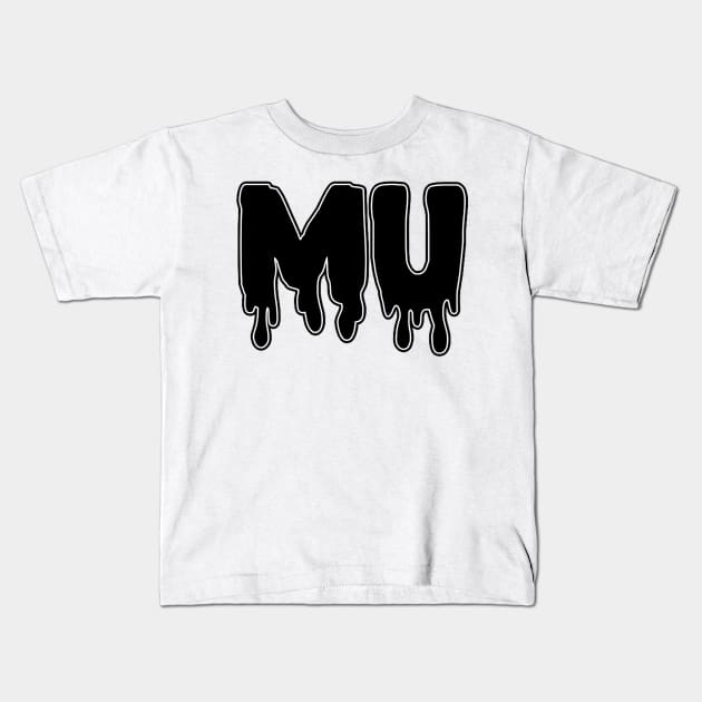 Drippy Mu Kids T-Shirt by lolosenese